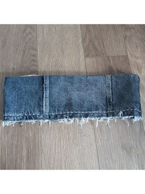 NEW! Zara | Distressed Denim Bandeau